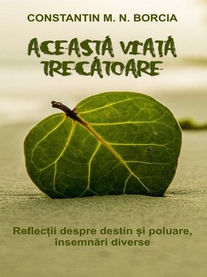 cover image of Această viață trecătoare